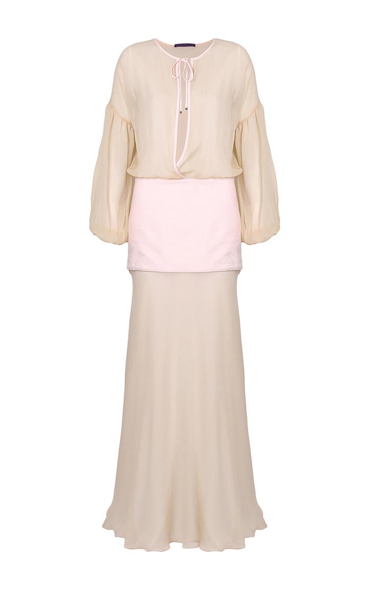 Lilly Sarti Organic Sand Long Dress