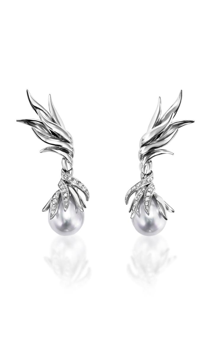 Tasaki Tasaki High Jewelry White Gold Pearl Earrings