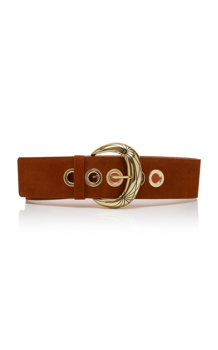 Maison Boinet Nubuck Leather Belt