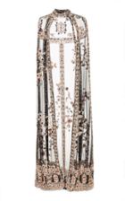 Cucculelli Shaheen Sacred Geometry Tulle Cape