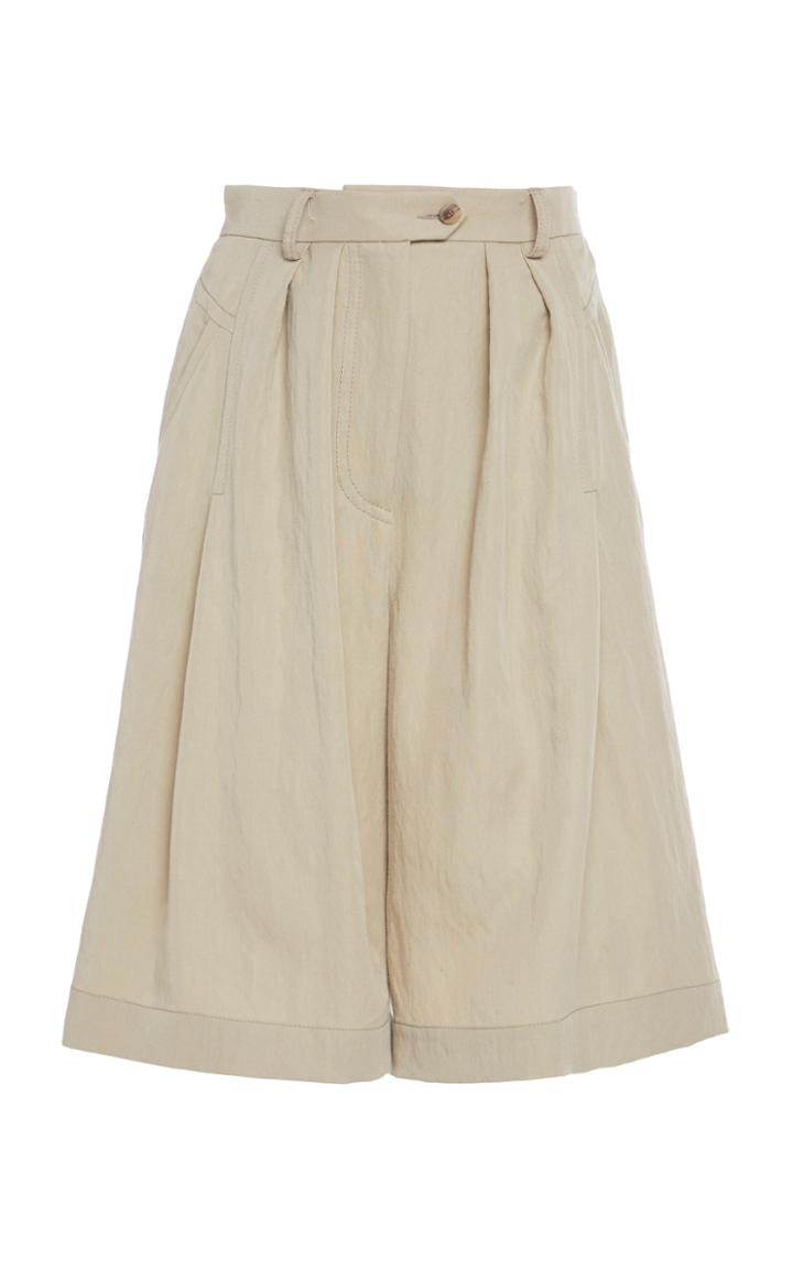 Moda Operandi Alberta Ferretti Washed Viscose Knee-length Trousers Size: 38