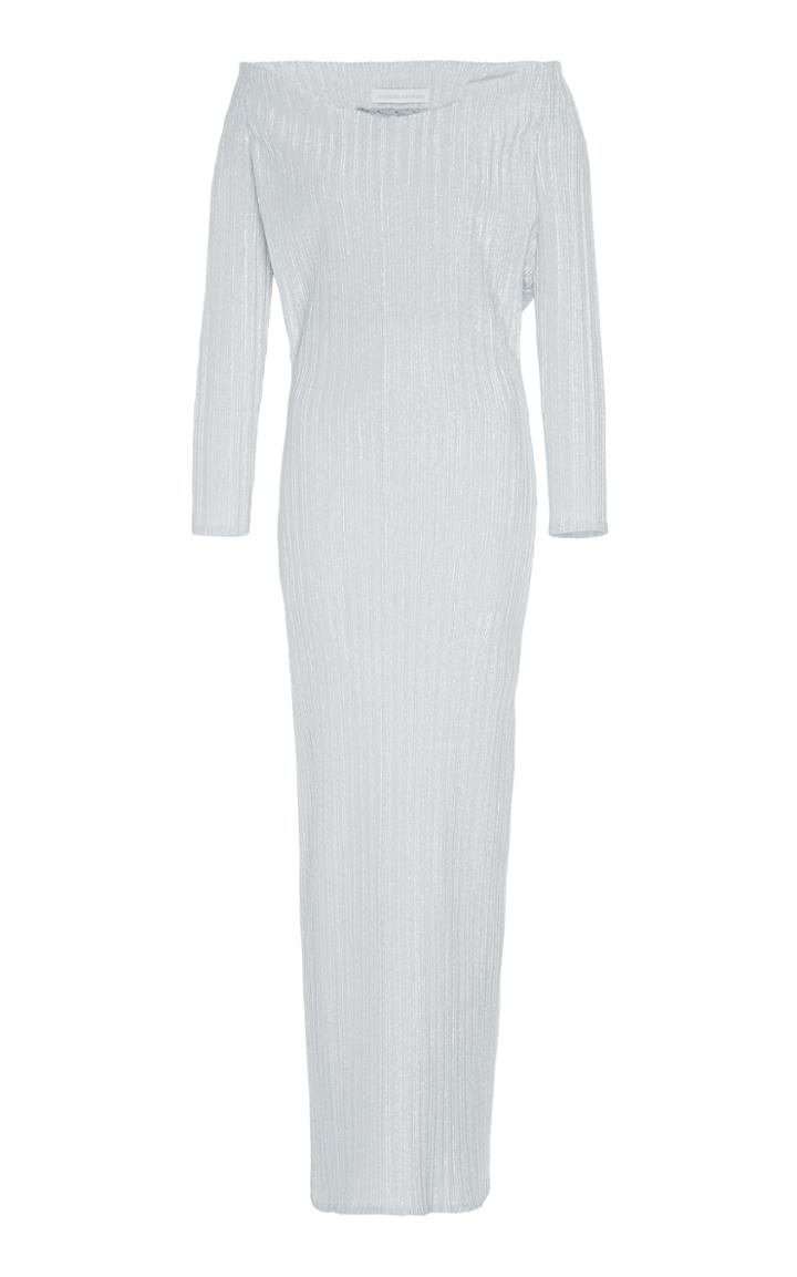 Maria Lucia Hohan Olivia Metallic Jersey Dress