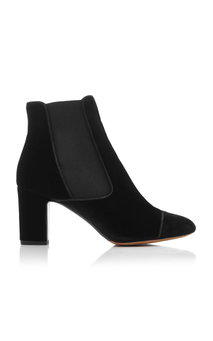 Tabitha Simmons Kiki Velvet Ankle Boots
