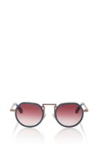 Rosie Assoulin Small Round Sunglasses