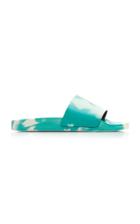 Off-white C/o Virgil Abloh Logo-print Tie-dye Rubber Slides