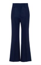 Moda Operandi Prada High-rise Wide-leg Mohair Wool Pants Size: 38