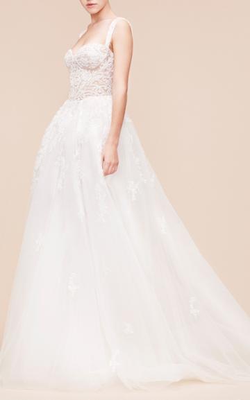 Georges Hobeika Bridal Embellished Sleeveless A-line Gown