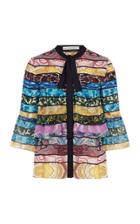 Mary Katrantzou Milana Necktie Top