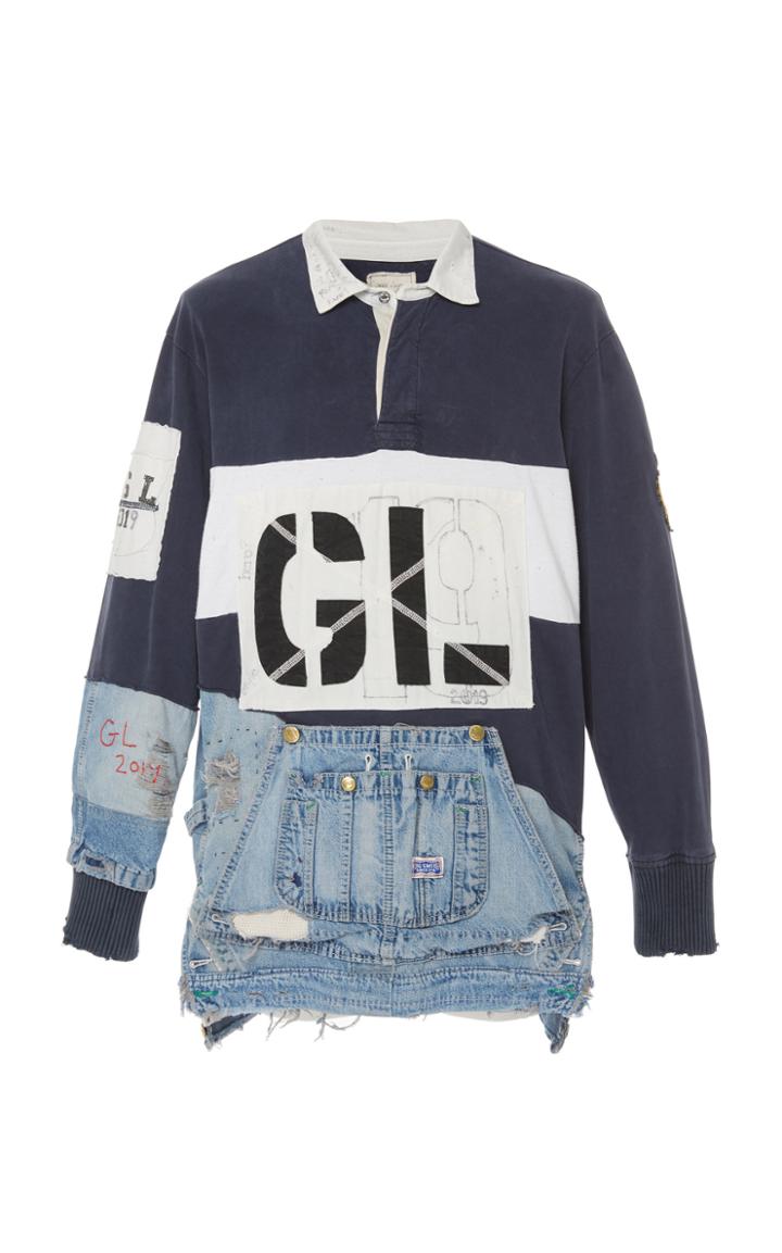 Greg Lauren Gl Patch Denim Rugby