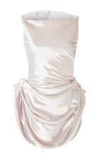 Oscar De La Renta Bateau Neckline Velvet Top