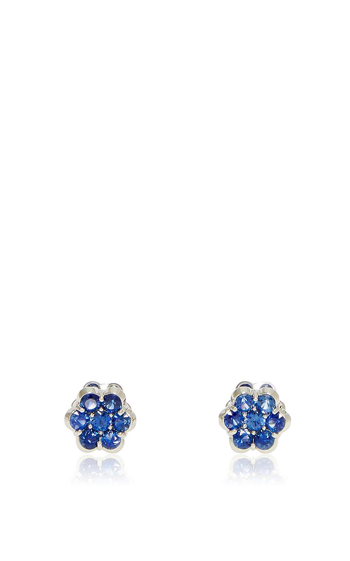 Bayco Sapphire And Platinum Cufflinks