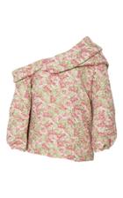 Hellessy Flora Twisted Drape Blouse
