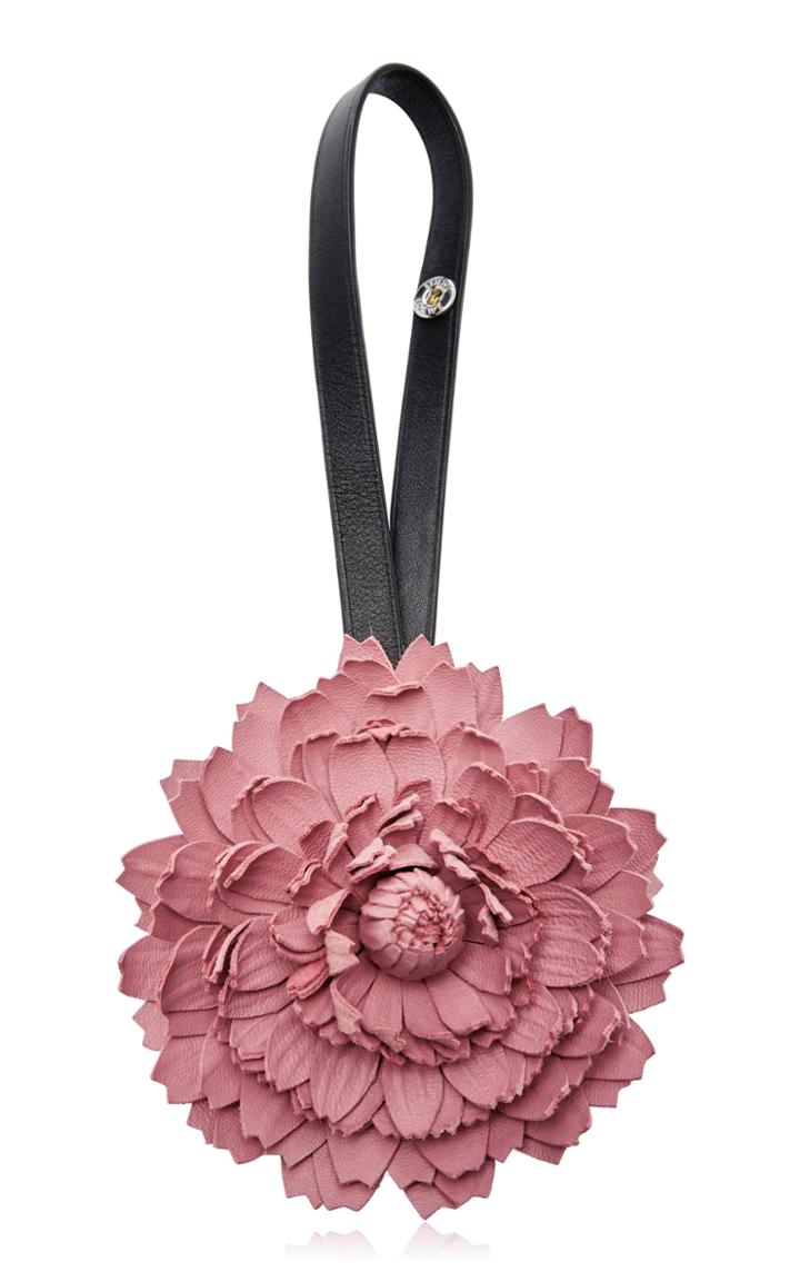 Loewe Rose Flower Leather Charm