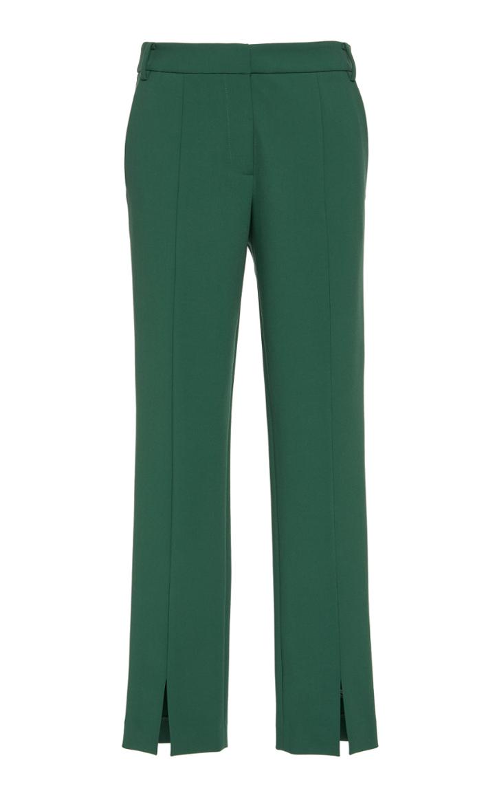 Tibi Anson Crepe Slim Fit Pants