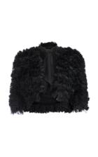 Khosla Jani Pleated Organza Bomber Jacket