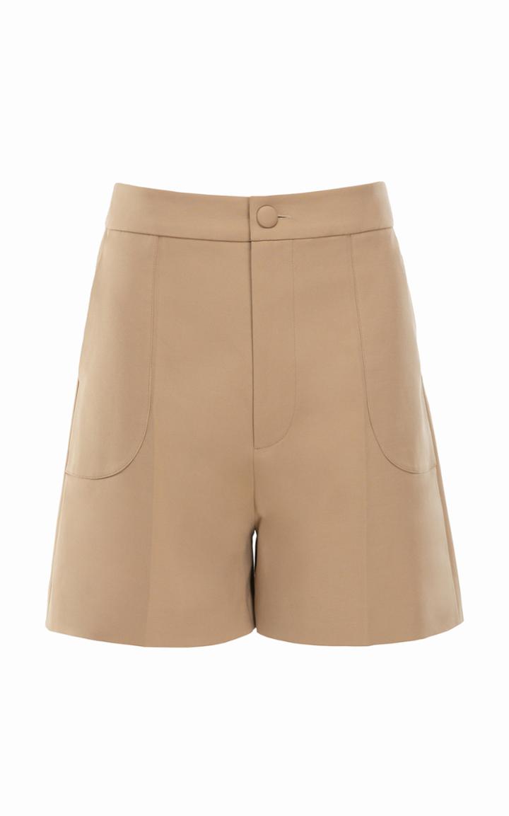 Moda Operandi Huishan Zhang Belle Cotton-silk Shorts