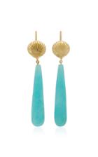 Jamie Wolf 18k Gold Amazonite Earrings
