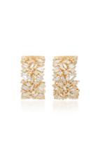 Suzanne Kalan 18k Gold Mini Diamond Hoop Earrings