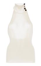 Moda Operandi Petar Petrov Kasa Ribbed-knit Halter Top Size: 34