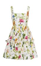 Moda Operandi Cara Cara Sasha Floral-print Cotton-poplin Midi Dress Size: 2