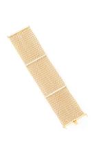 Maria Canale 15-strand 18k Gold Ball Chain And Diamond Bracelet