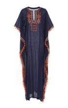 Chantik Long Tribal Embroidered Caftan