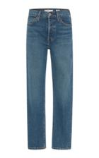 Re/done Cropped Mid-rise Skinny Jeans