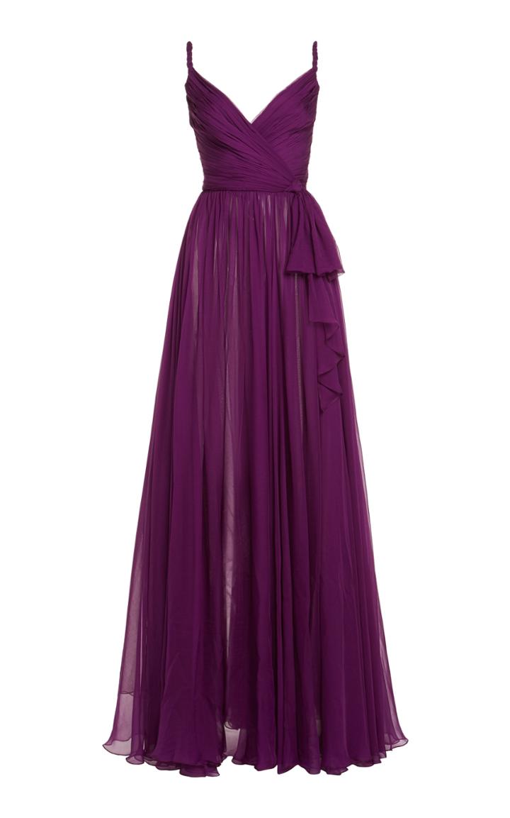 Moda Operandi Zuhair Murad Silk-chiffon Dress