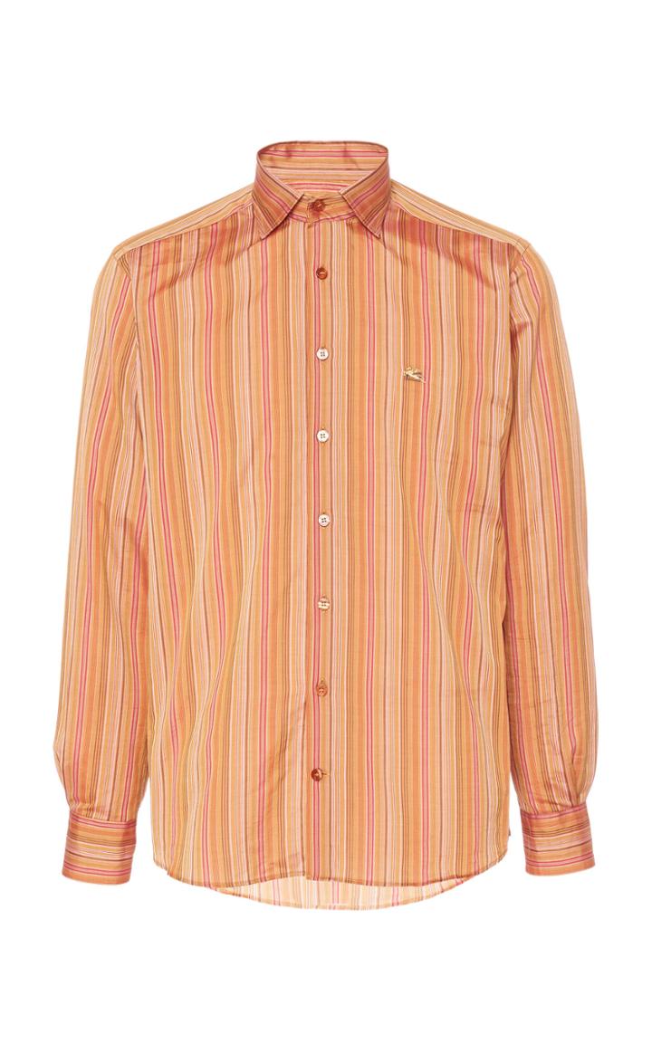 Etro Striped Button Up Shirt