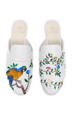 Alepel M'o Exclusive: Parrot Floral Mule