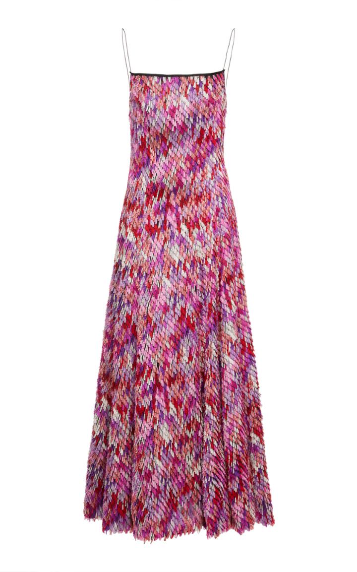 Prabal Gurung Sipi Flare Strap Gown