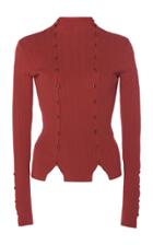 Jacquemus Azur Button-accented Knit Top