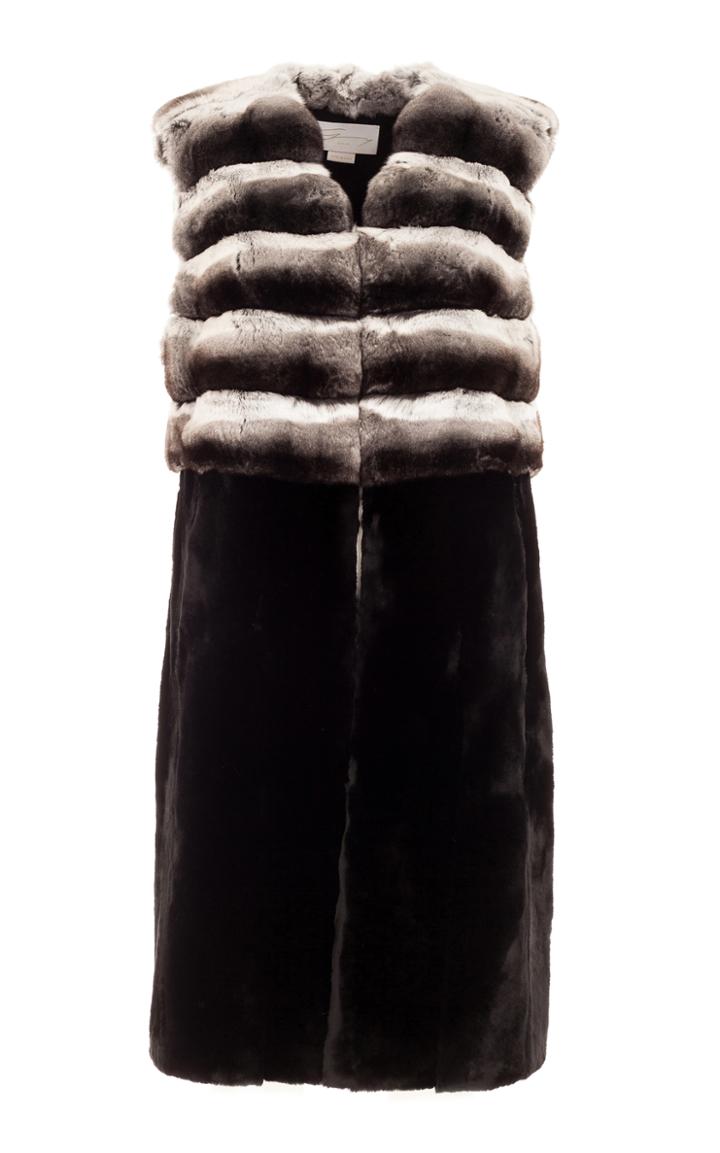 Genny Multi Color Fur Vest