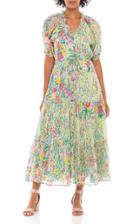 Moda Operandi Banjanan Poppy Floral Cotton Midi Dress
