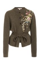 Brock Collection Embroidered Wool-cashmere Cardigan