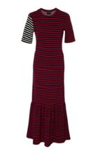 Cynthia Rowley Hang Ten Striped Full Length Dress