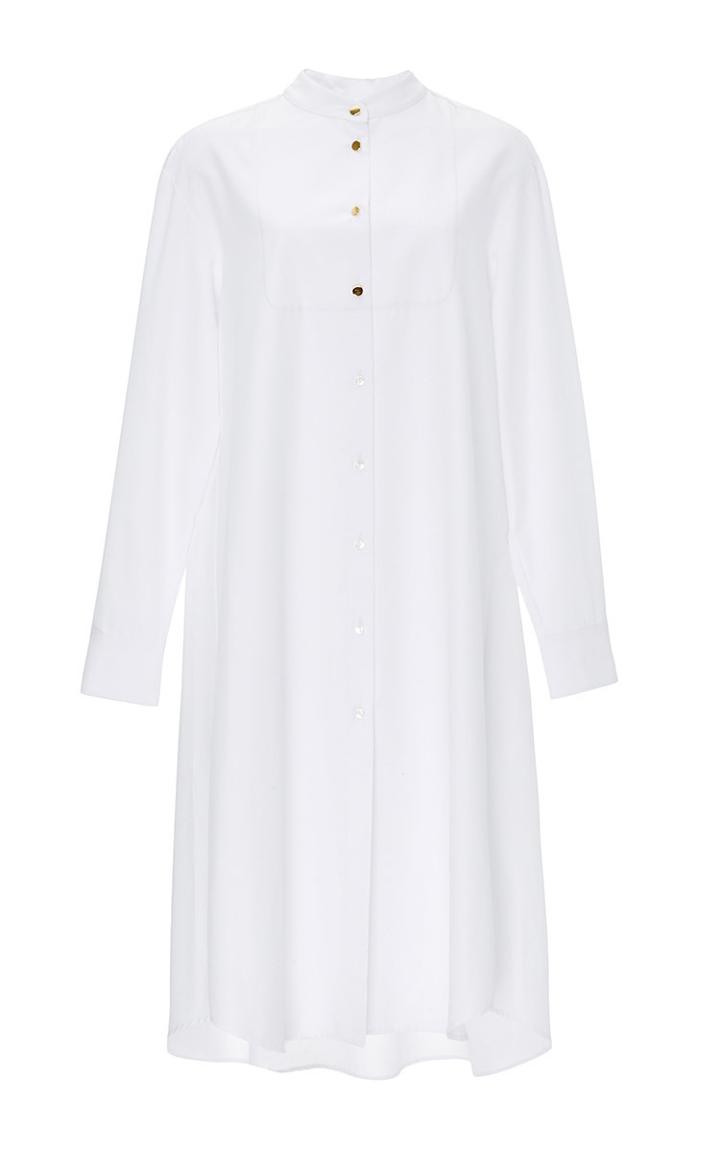 Macgraw White Pony Shirtdress