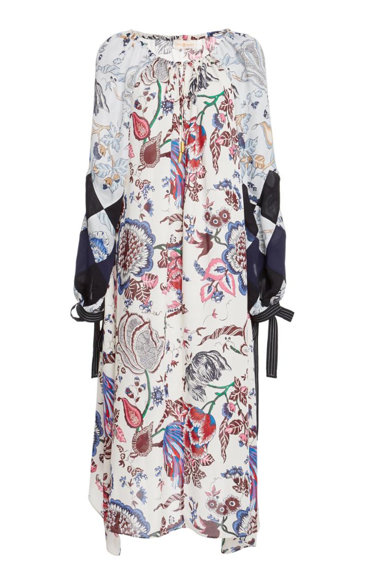Tory Burch Argyle Tie Dress
