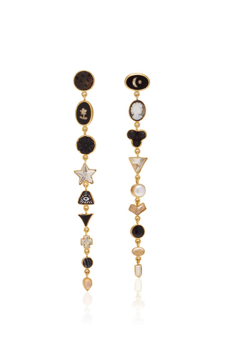 Grainne Morton Charm Multi Drop Earrings