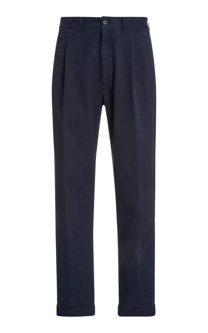 Alex Mill Pleated Cotton Chino Pants