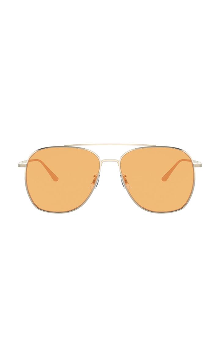 Oliver Peoples The Row Ellerston Metal Aviator Sunglasses