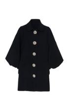 Andrew Gn Puffed Sleeve Crepe Jacket
