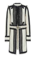 Giambattista Valli Embellished Convertible Virgin Wool Coat