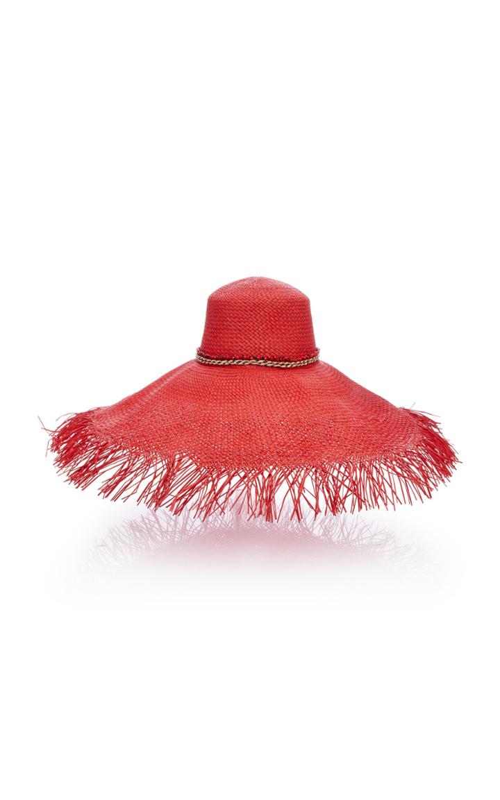 Sensi Studio Hippie Frayed Brim Hat With Guaryruro Band