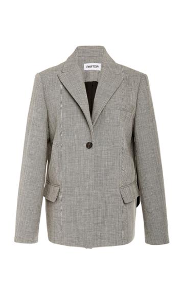 Partow Owen Cotton Blazer