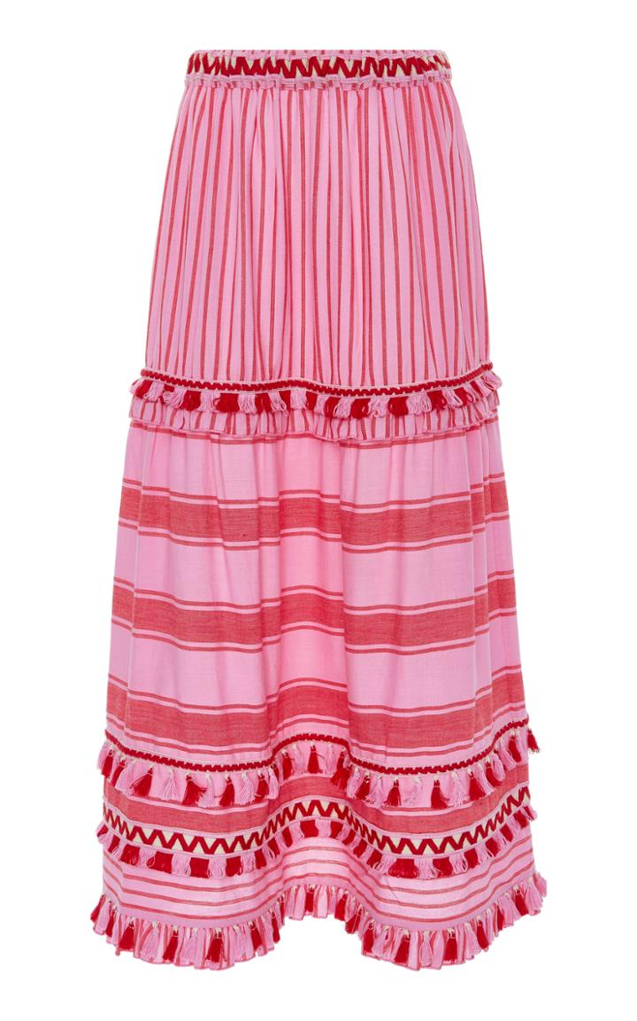 Dodo Bar Or Gael Tie Midi Skirt