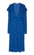 Philosophy Di Lorenzo Serafini Floral-patterned Chiffon Dress