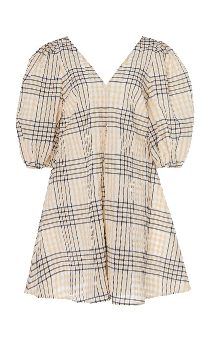 Ganni Poplin Sleeveless Dress