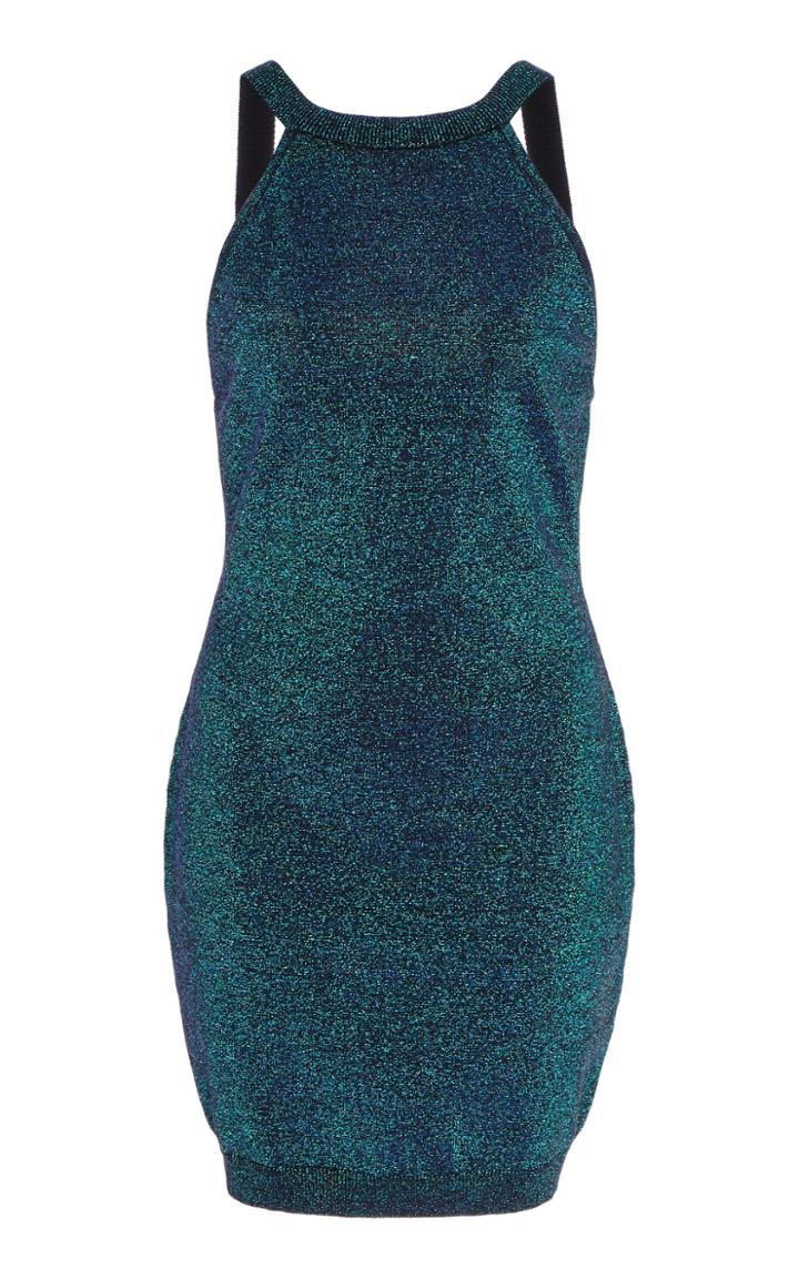 Moda Operandi Cushnie Metallic Jersey Dress Size: M