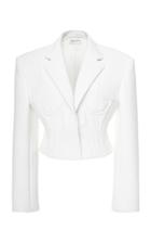 Prabal Gurung Anaa Cropped Corset Jacket